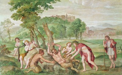 De Vildering van Marsyas, c.1616-18 door Domenichino